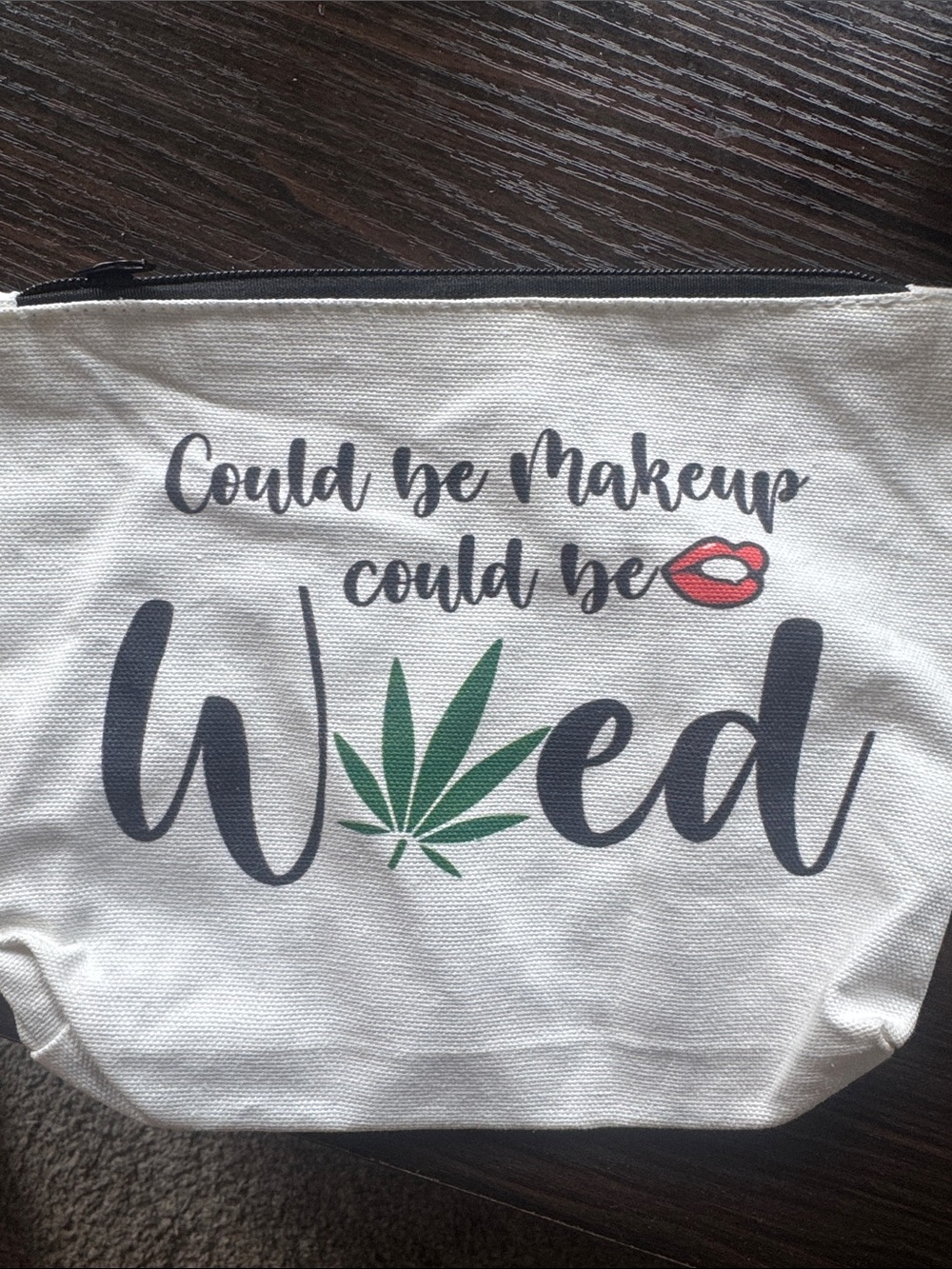 Canvas Cosmetic Pouch